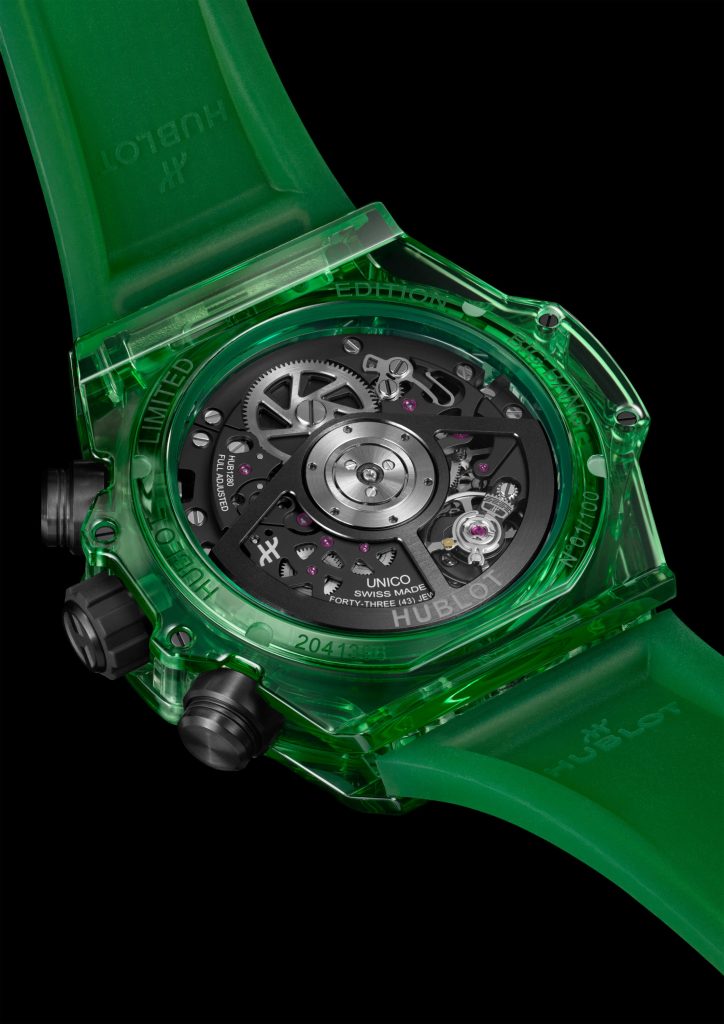 LVMH Watch Week 2024: Replica Hublot Big Bang Unico Green Saxem